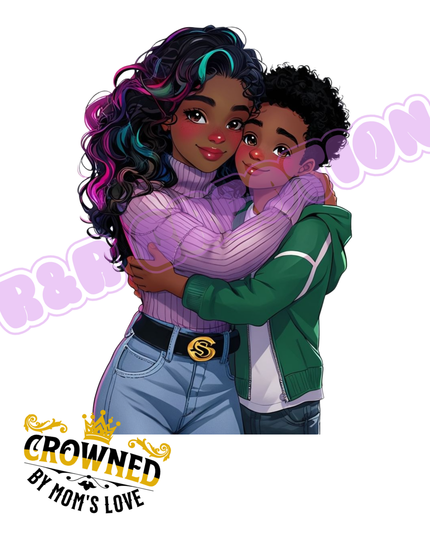 "Crowned By Mom's Love" T-shirt