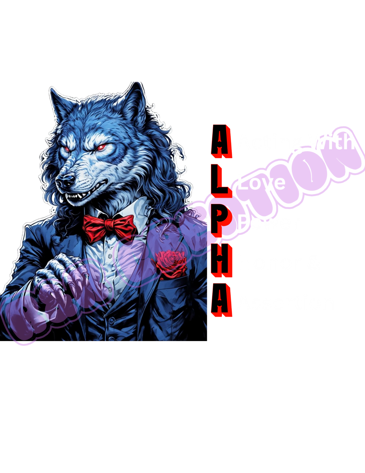 "Alpha Wolf" T-shirt