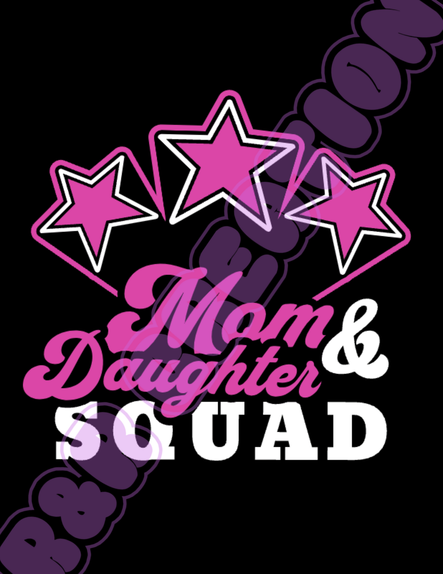 "Mom & Daughter Squad" T-shirt