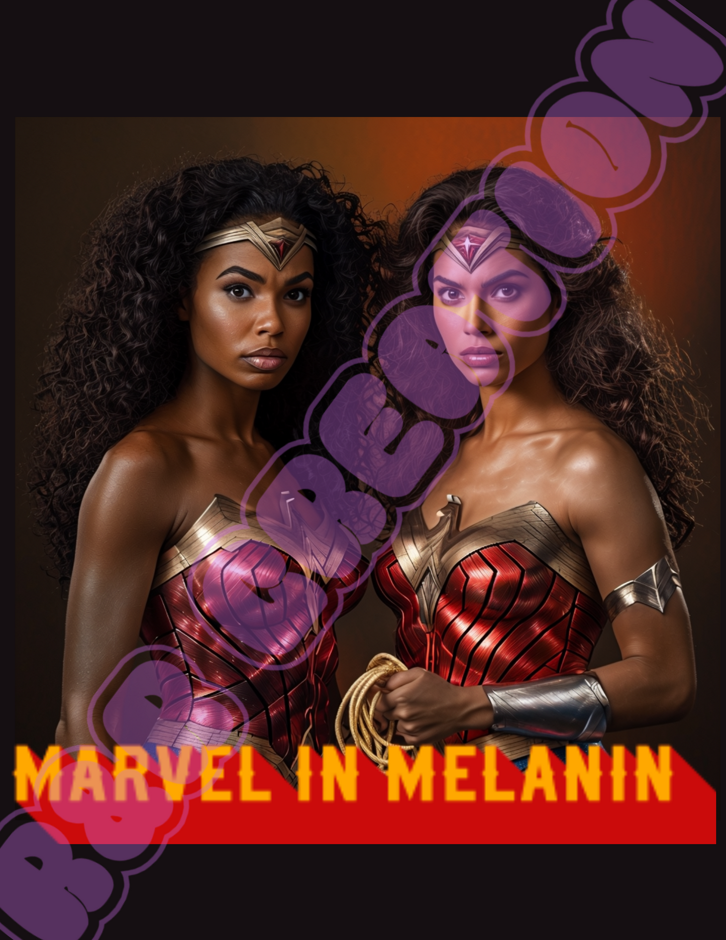 "Marvel in Melanin" Hoodie