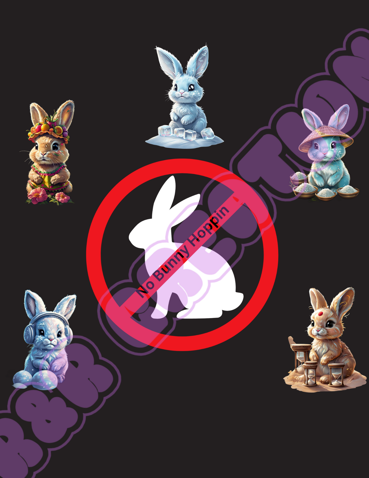 "No Bunny Hoppin" T-shirt