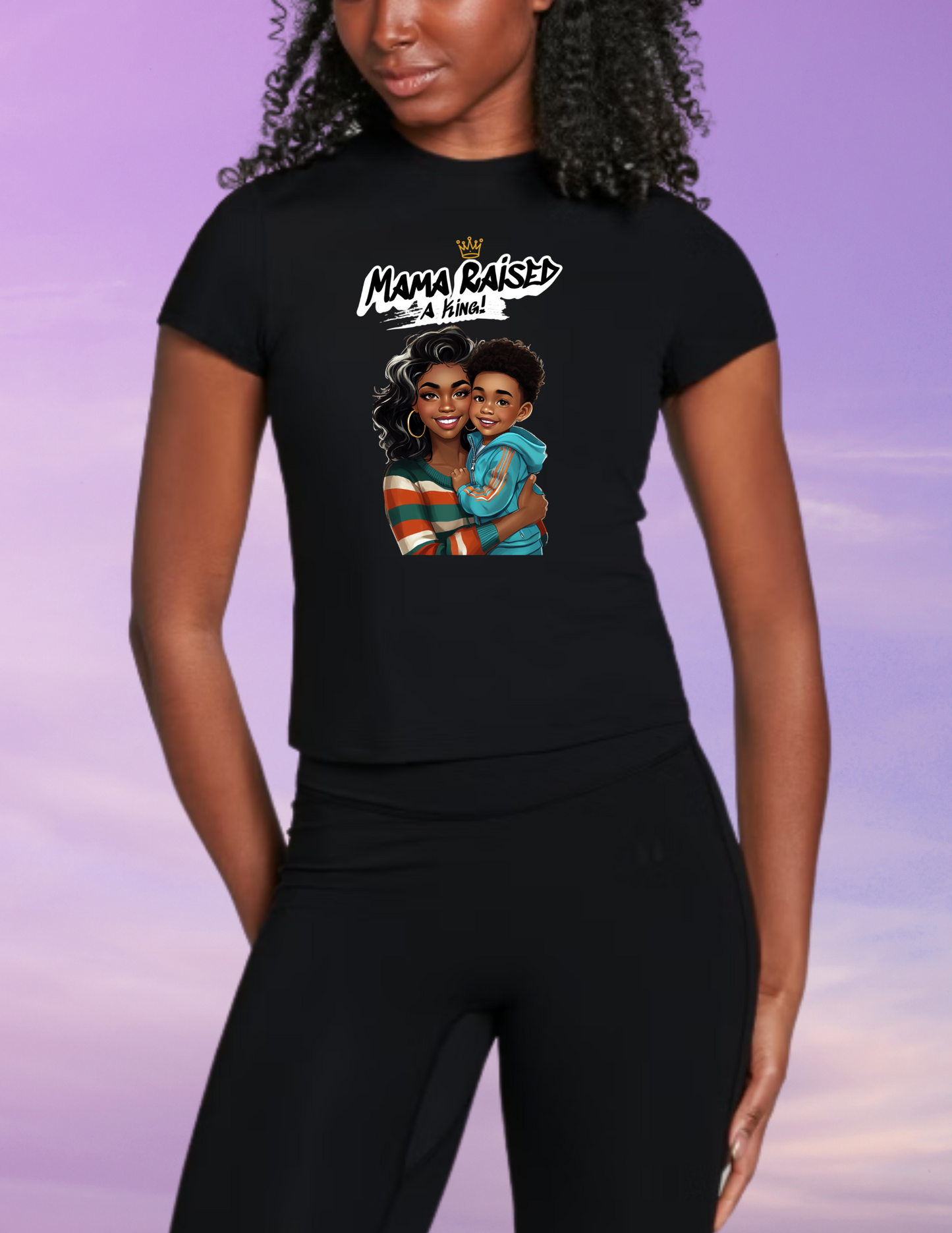 "Mama Raised a King" T-shirt