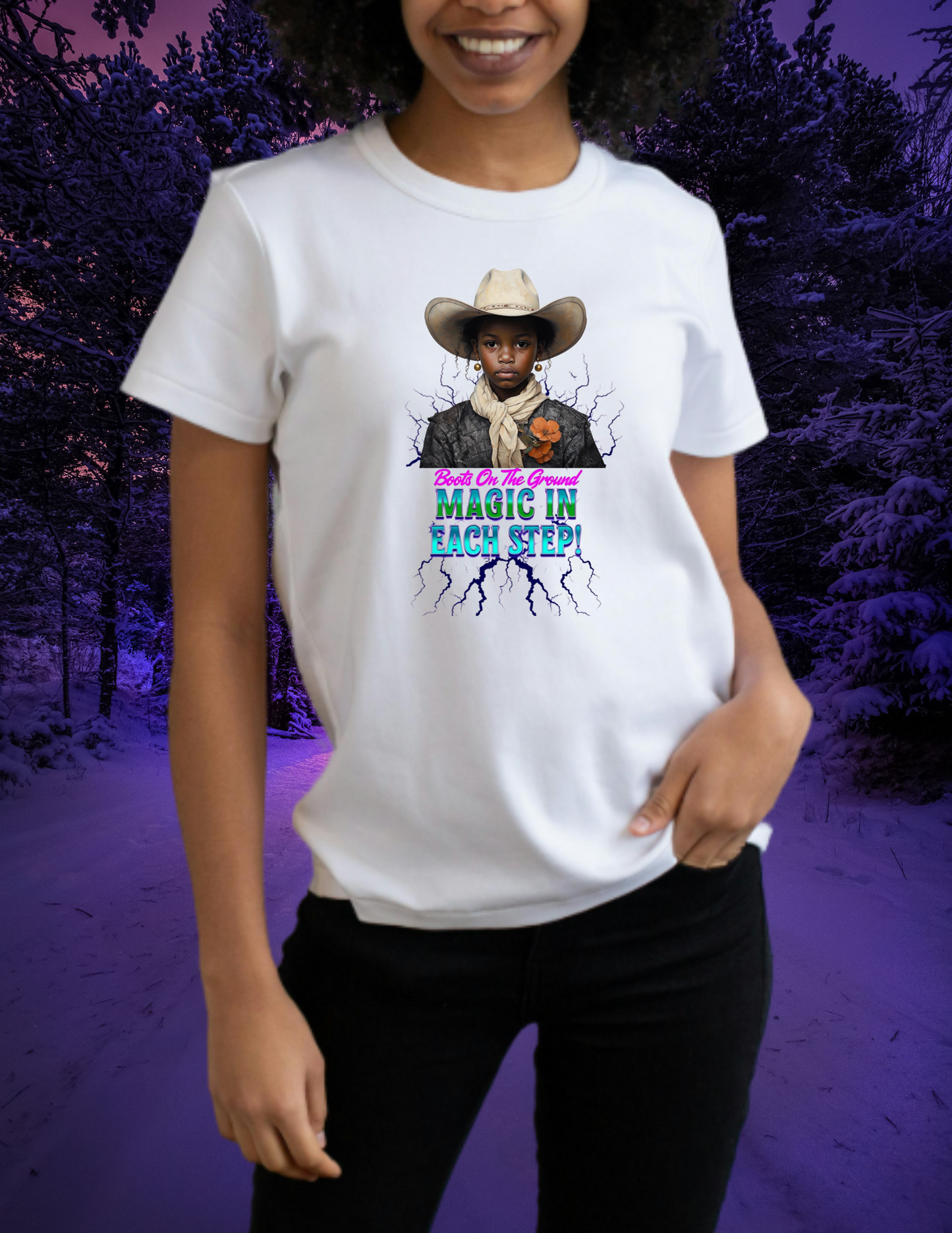 "Magic in Each Step" T-shirt