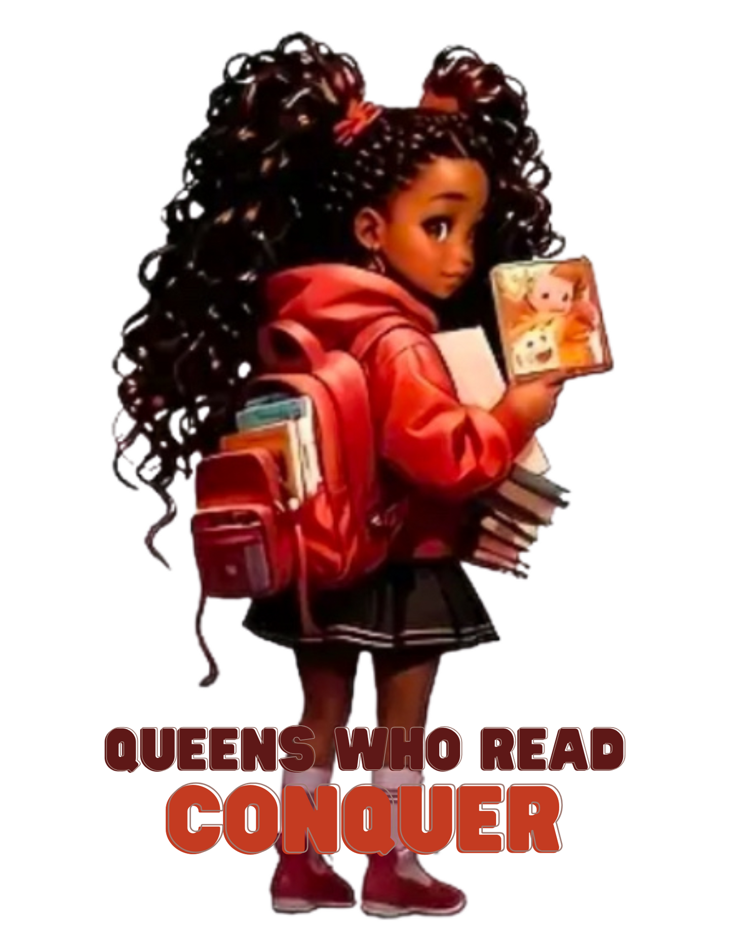"Queens Who Read Conquer" T-shirt