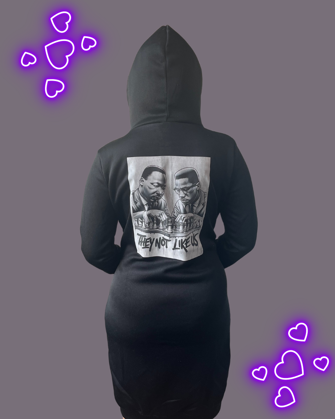 "They Not Like Us" Full-Length Hoodie