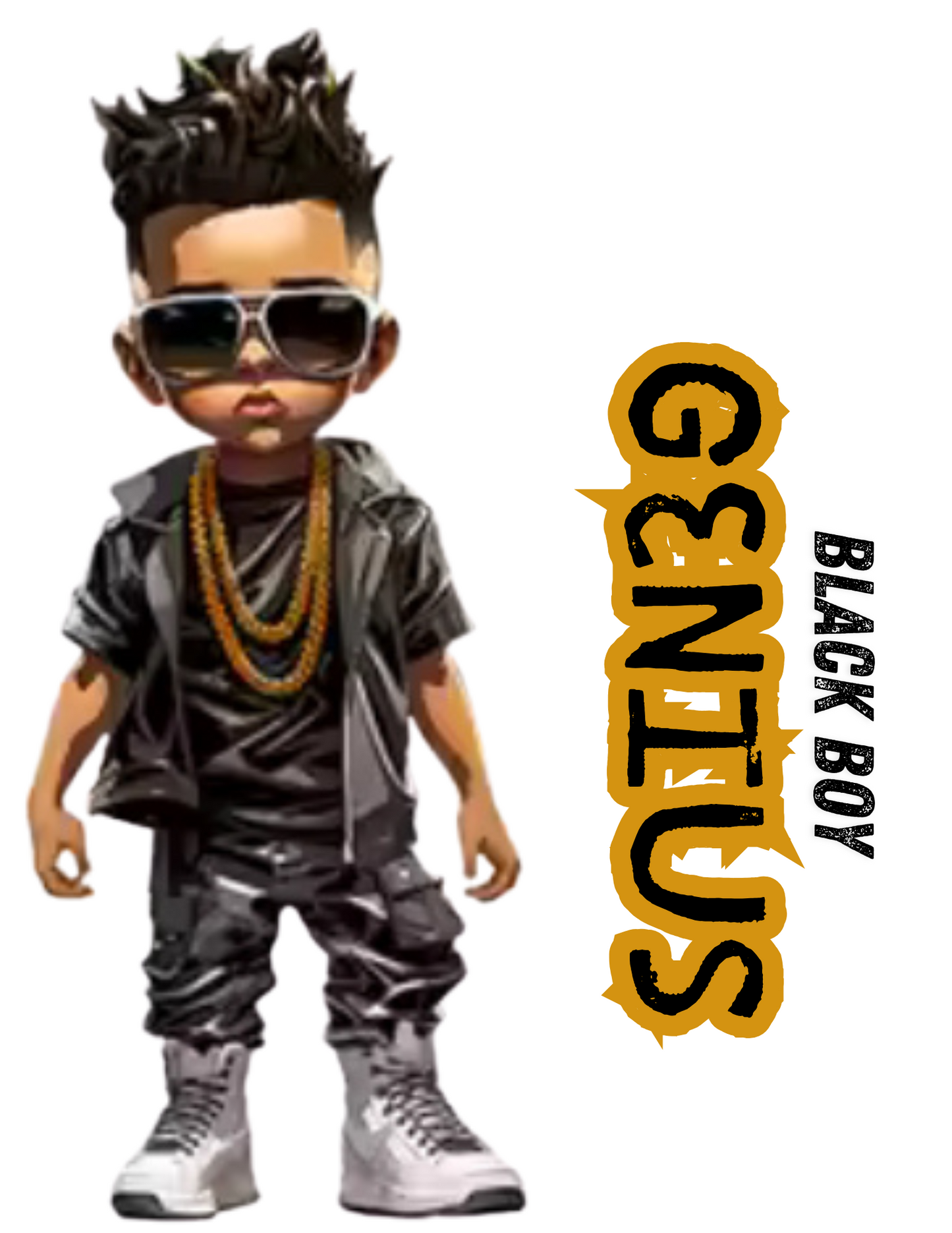 "Black Boy Genius" T-shirt