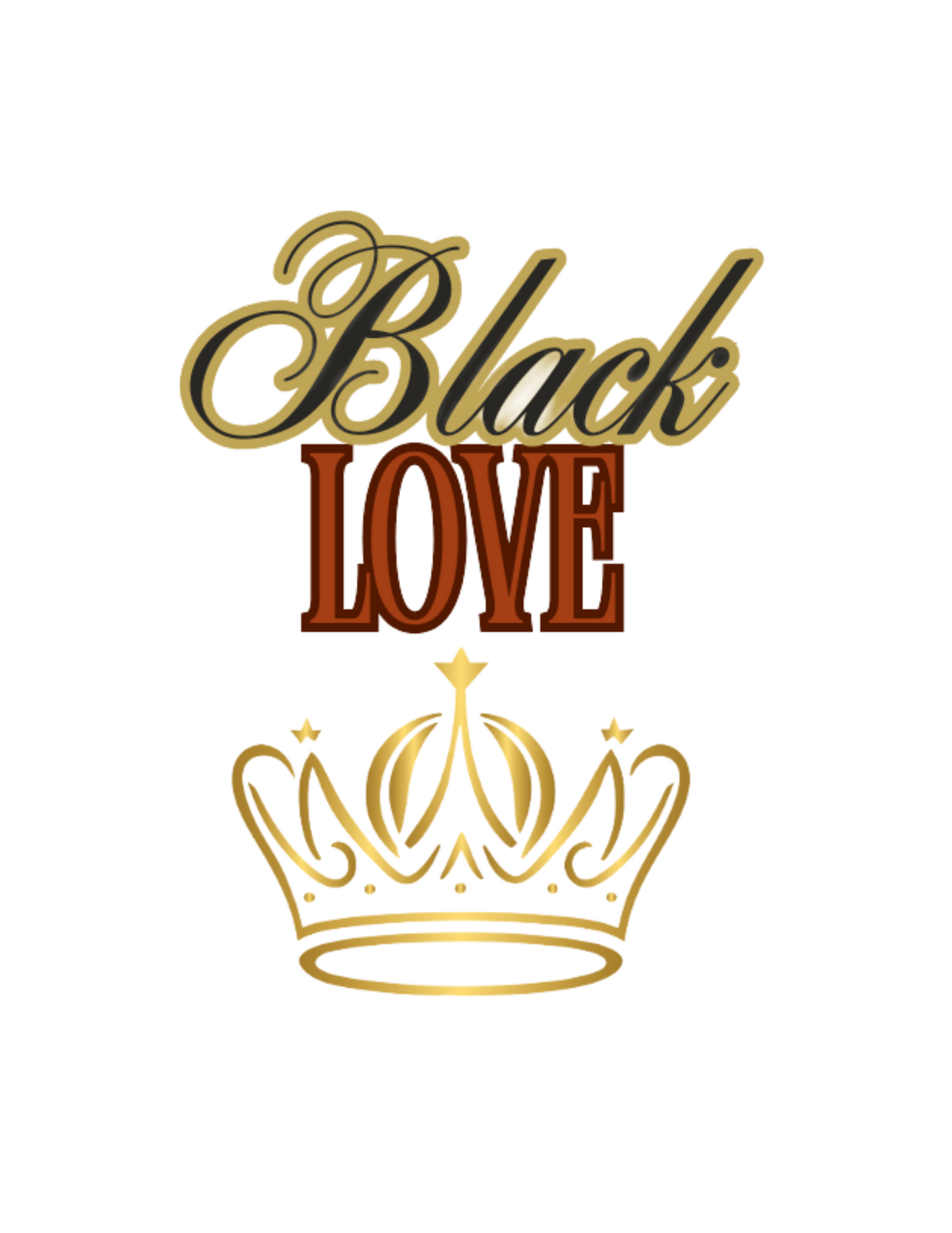 "Black Love" Men's T-shirt