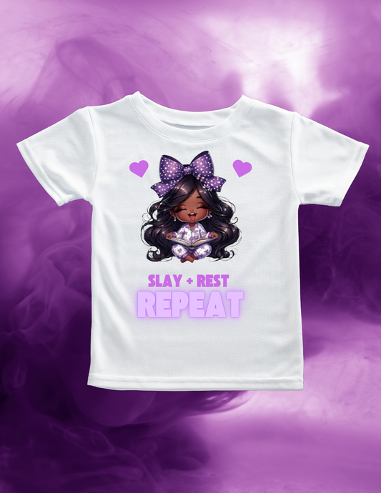 "Slay + Rest Repeat" T-shirt