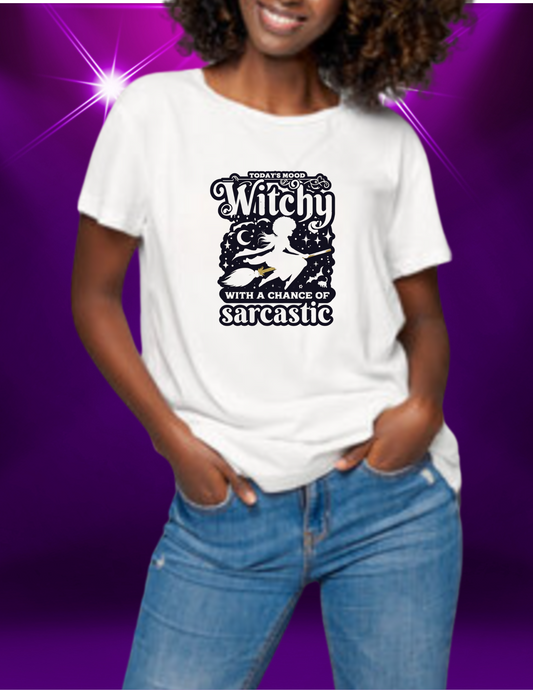 "Witchy with a Chance of Sarcasm" T-shirt