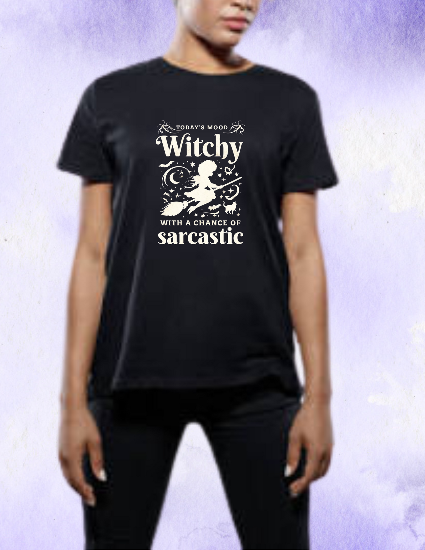 "Witchy with a Chance of Sarcasm" T-shirt