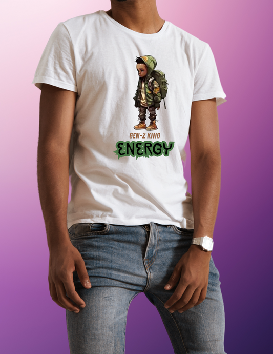 "Gen-Z King Energy" T-shirt