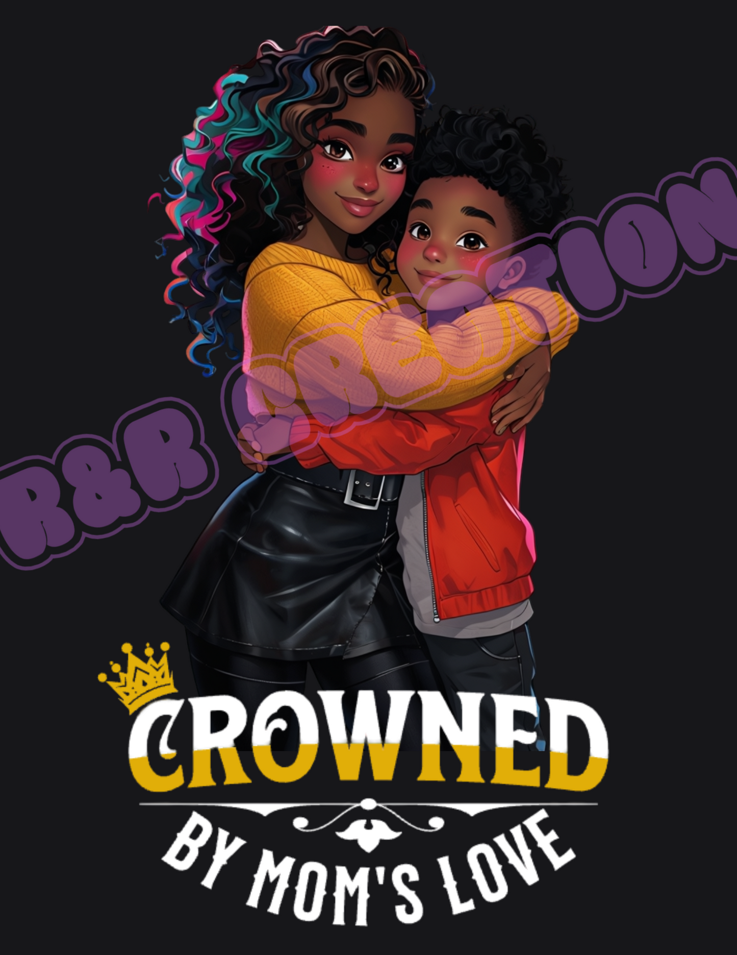 "Crowned By Mom's Love" T-shirt