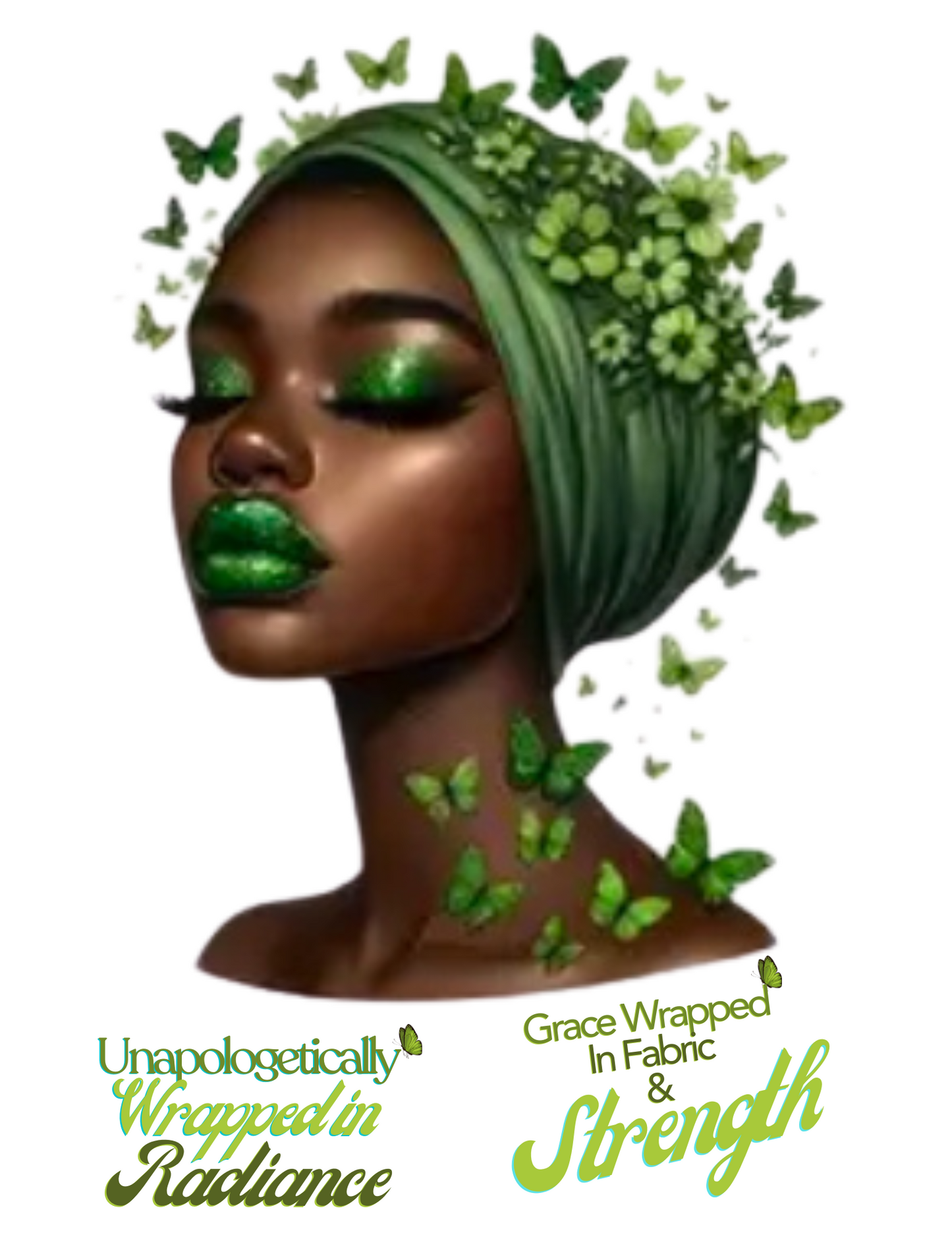 "Unapologetically Wrapped in Radiance" T-shirt