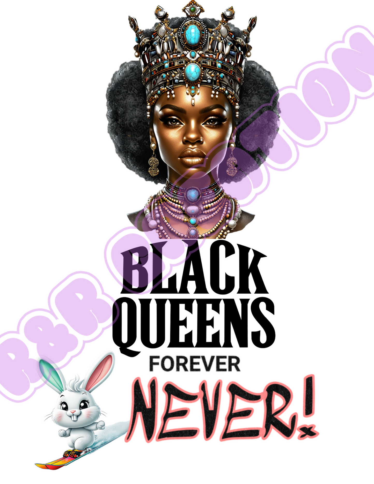 "Black Queens Forever" T-shirt