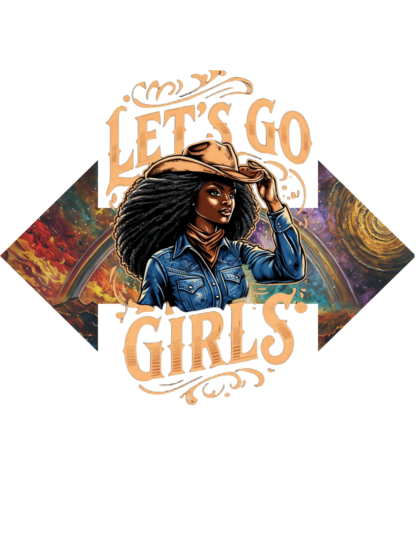 "Rooted Cowgirls" T-shirt