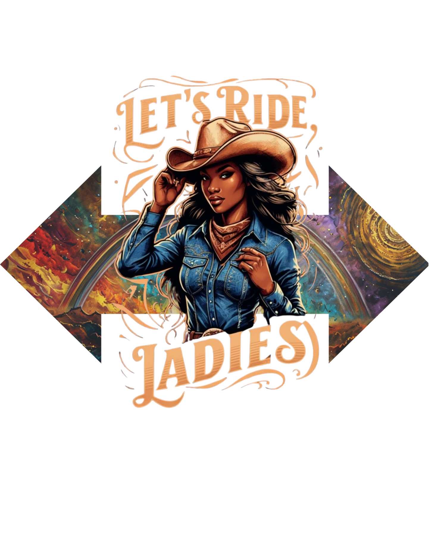 "Rooted Cowgirls" T-shirt