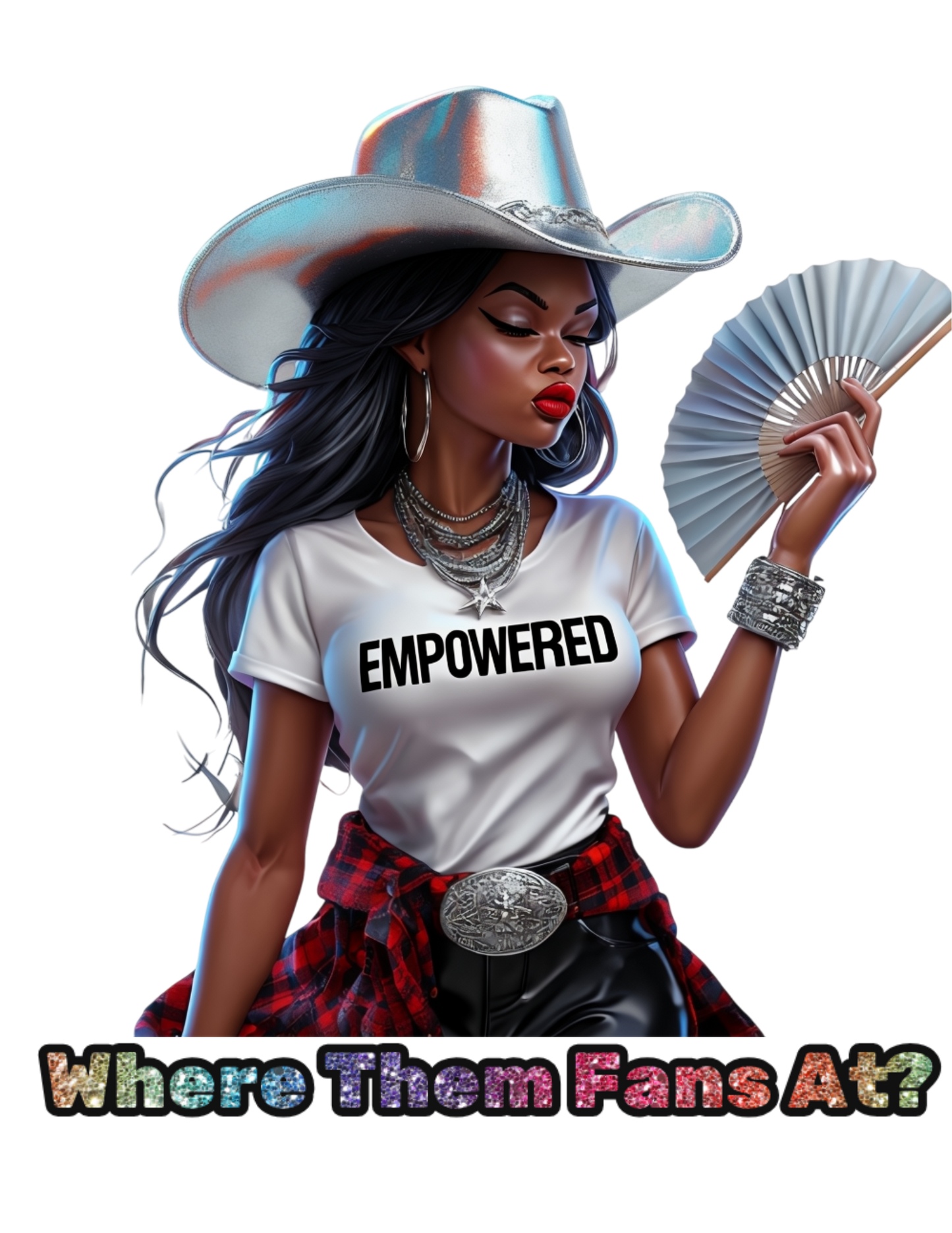 "Where Them Fans At" T-shirt