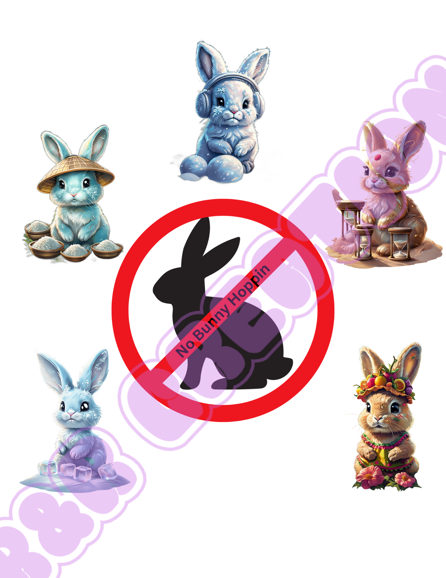 "No Bunny Hoppin" T-shirt
