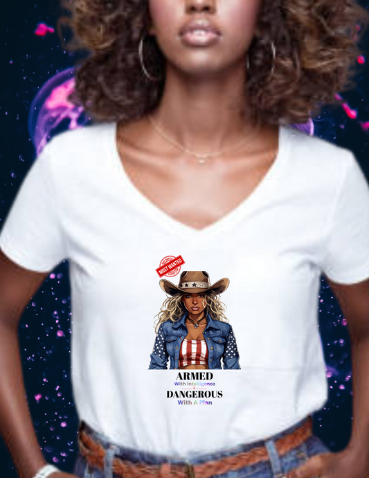"Wanted, Armed & Dangerous" T-shirt